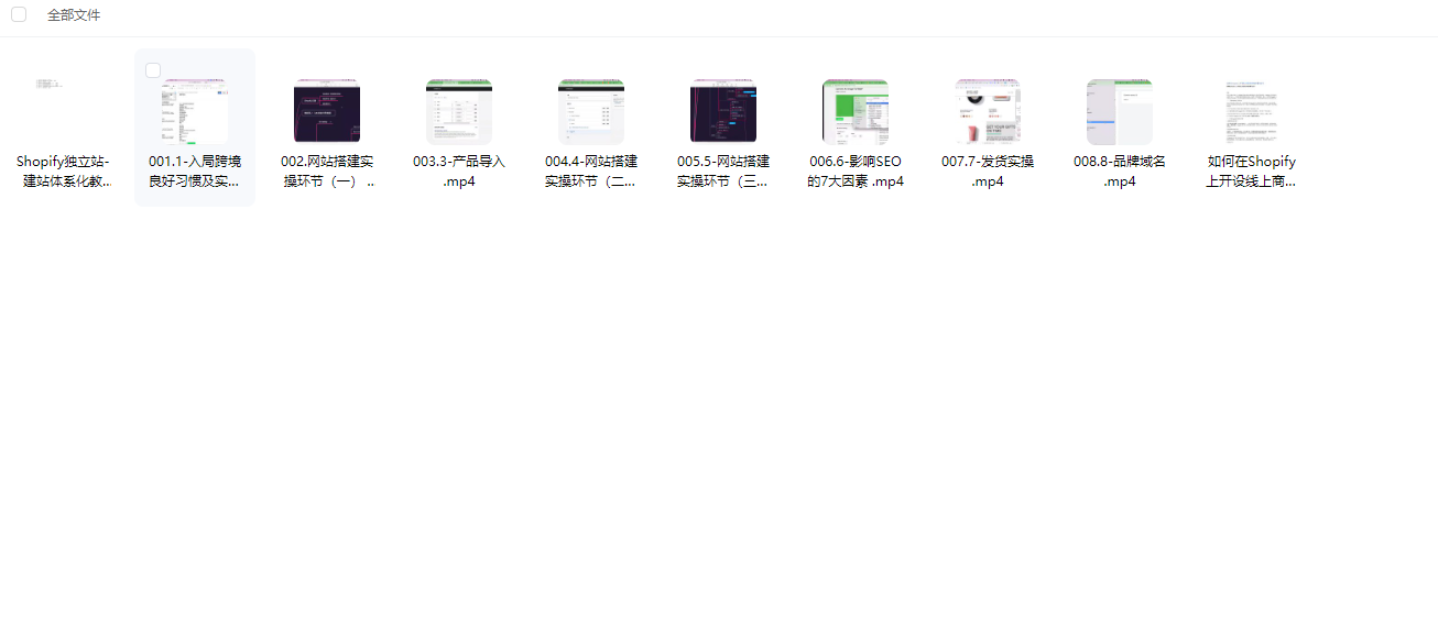 Shopify独立站-建站体系化教程，手把手教你搭建独立站 - 外贸课程-外贸课程