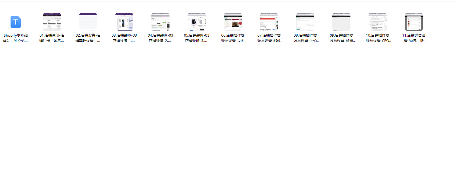 Shopify零基础建站，独立站从0-1快速搭建，轻松完成独立站搭建 - 外贸课程-外贸课程