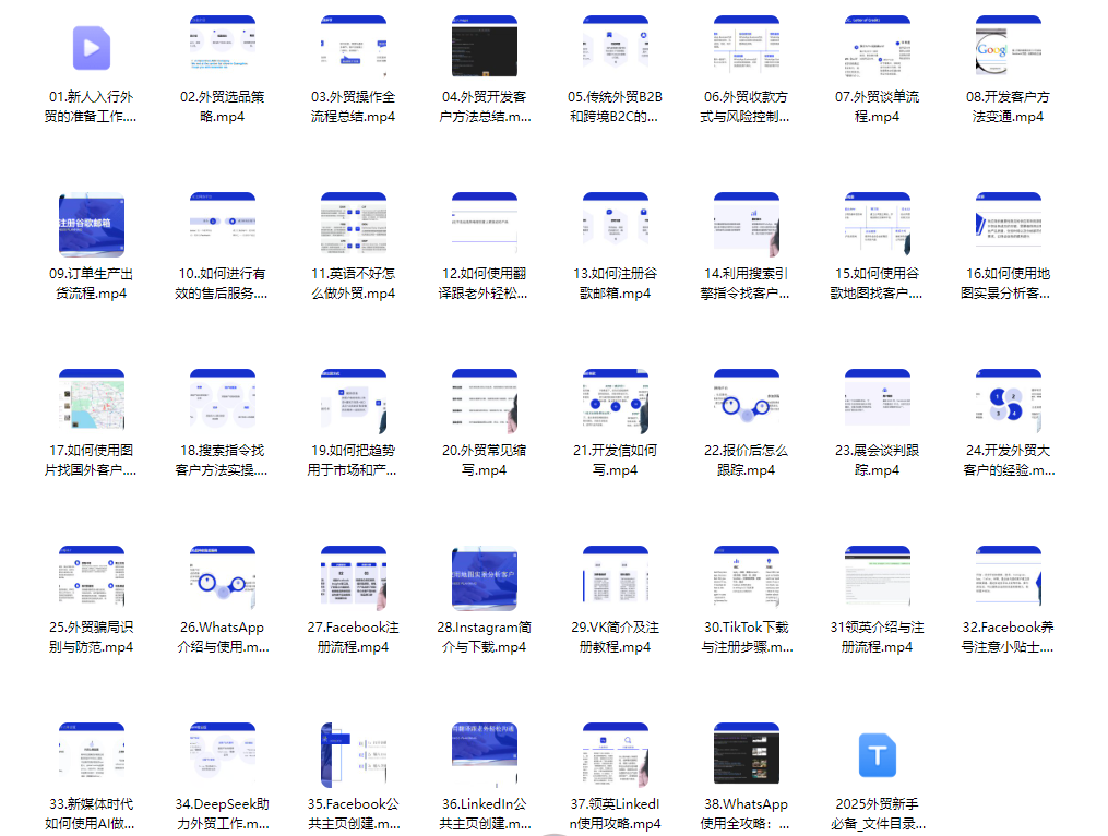 外贸新手入门课程 - 外贸课程-外贸课程