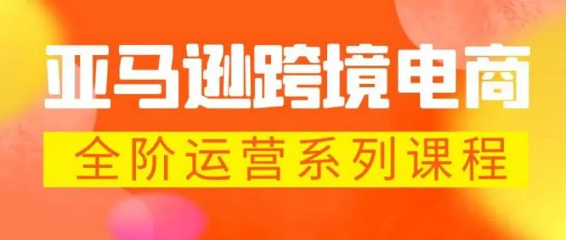 亚马逊跨境电商全阶运营系列课程-每天10分钟成为运营高手-外贸课程